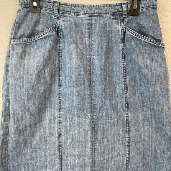 Vintage Gotcha Covered Denim Skirt Size 10 EUC - Picture 2 of 6